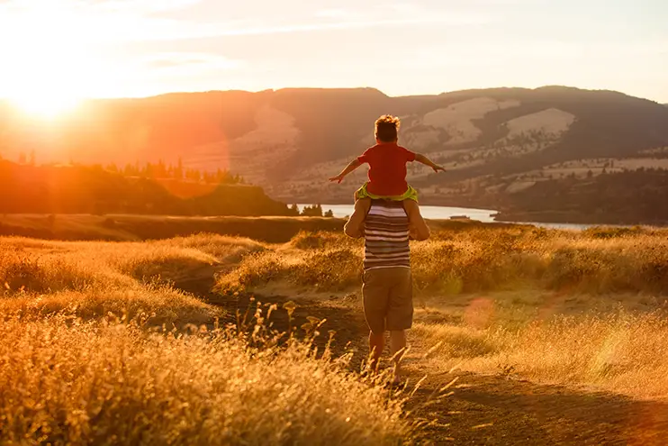 sunset father & son oregon