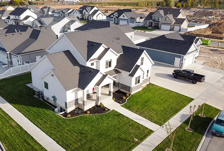 houses in the suburb